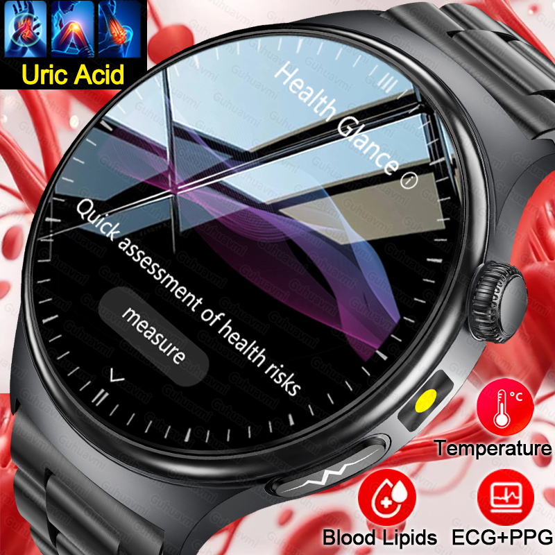 Gmt Dual Timezone Watch - New Accurate ECG Smart Watch Blood