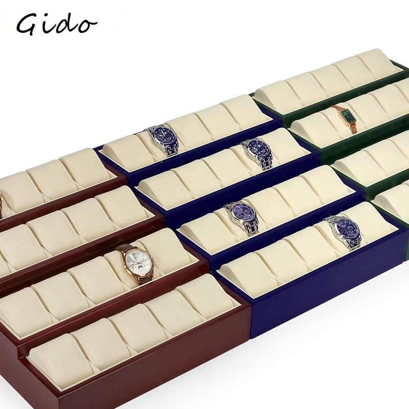 Luxury Watch Tier - Tiered Watch Display Stand Velvet Tray