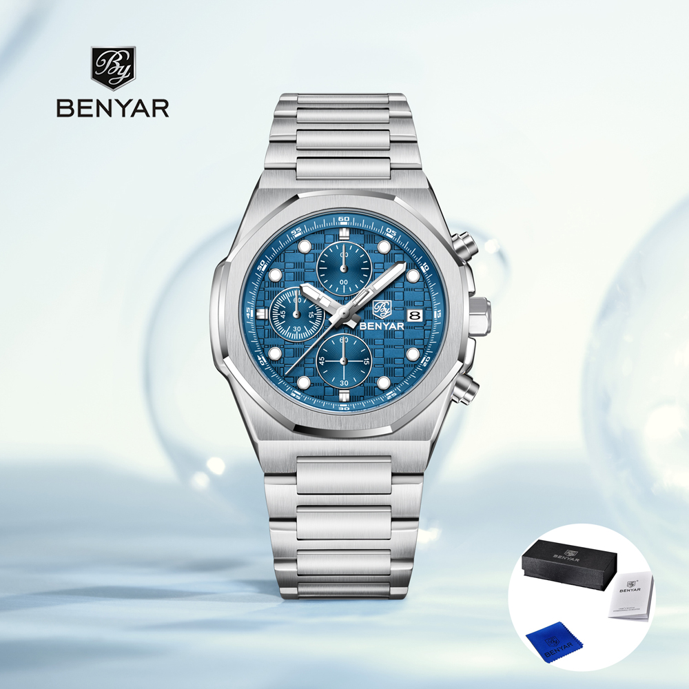 Luxury Watch Safe - 2025 New BENYAR Men's Watches Top