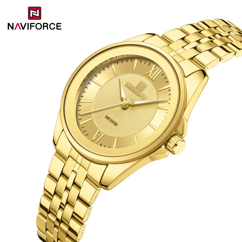 Luxury Watch Black - NAVIFORCE Ladies 3ATM Waterproof Quartz Watch
