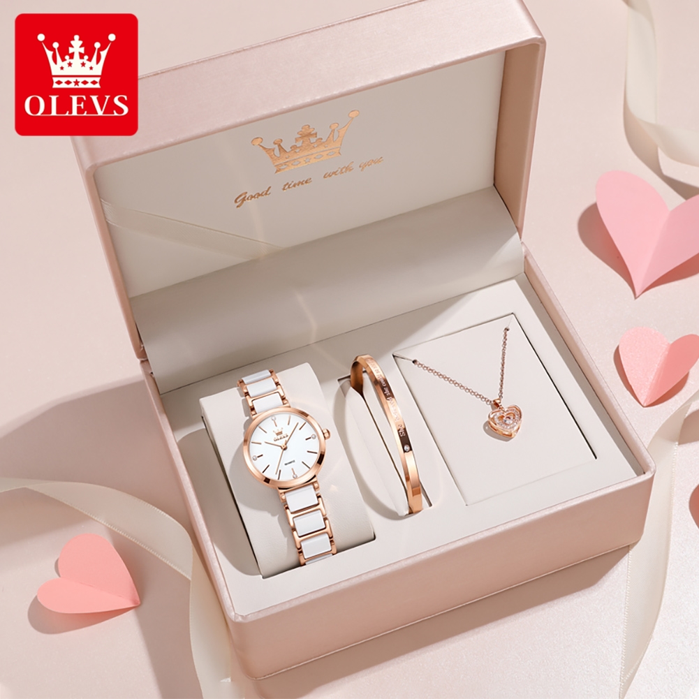 Lux Watch - OLEVS Women Watch 5877 Luxury Elegant