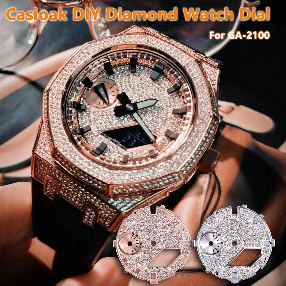 Luxury Watch Repair - Luxury Diamond Watch Dial For GA2100