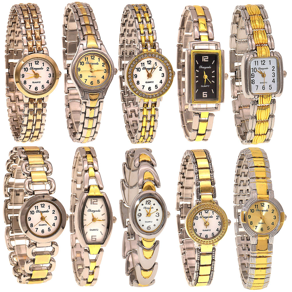 Lux Watch - 10pcs/Lot, Mixed Bulk Elegant Women's Watches