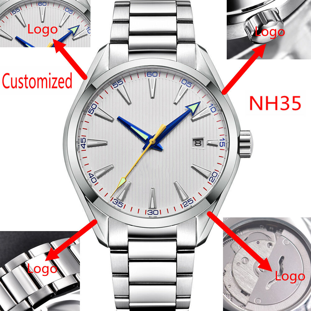 Luxury Watch Magazine - Custom Logo 41mm Men Miyota/NH35 Automatic