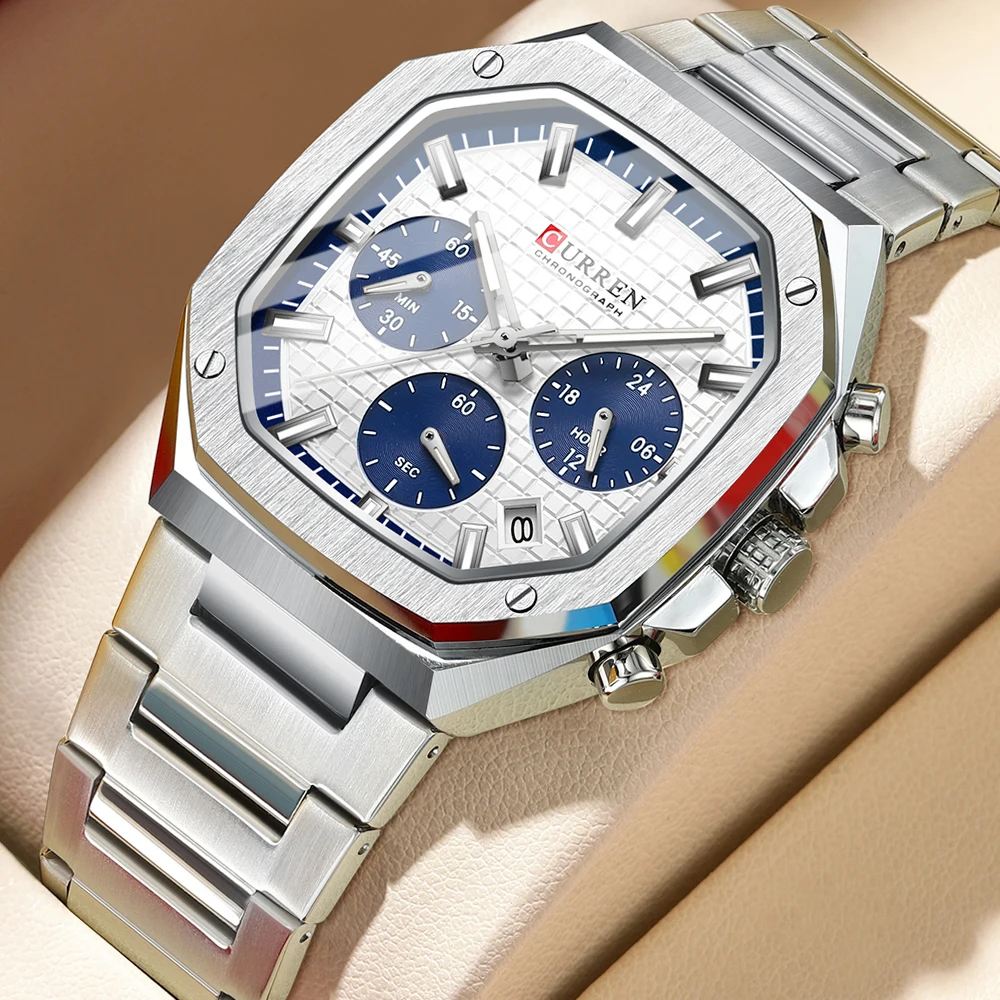Luxury Watch Apple - CURREN Men Watch Top Brand Luxury
