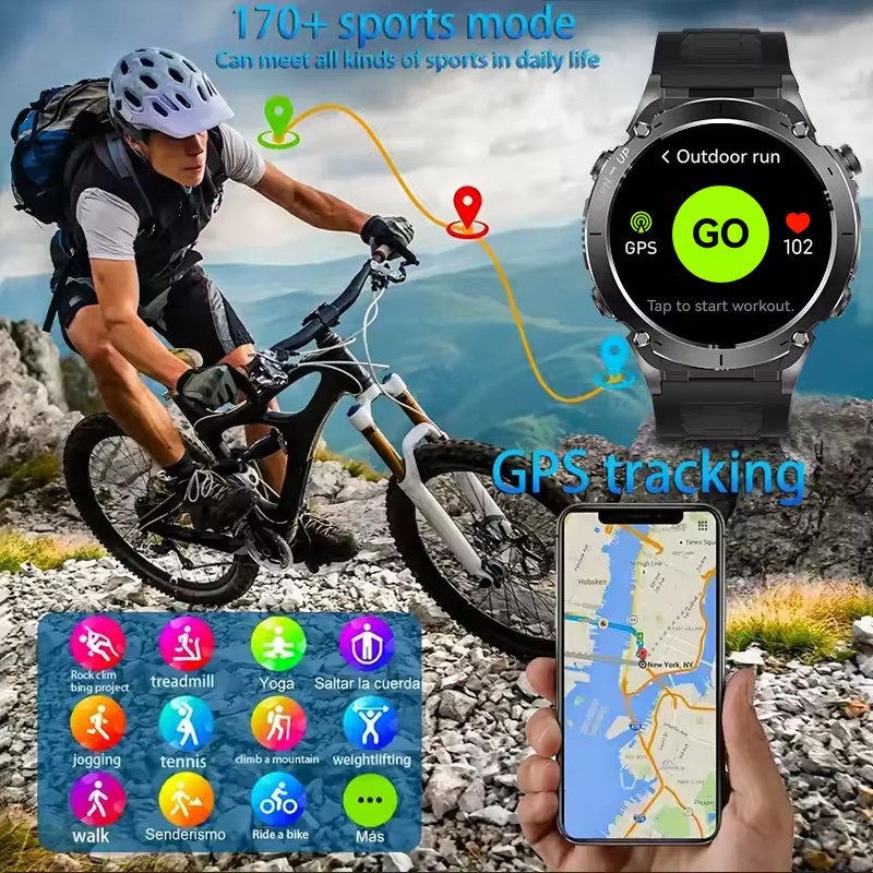 2026 New GUHUAVMI GPS Smart Wa - đánh giá và giá Gmt Dual Timezone Watch