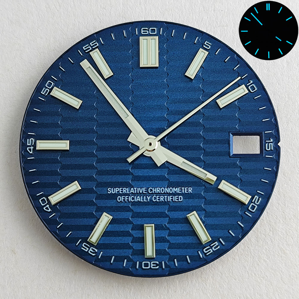 28.5mm NH35 dial NH35 hands bl - đánh giá và giá Luxury Watch With Green Dial