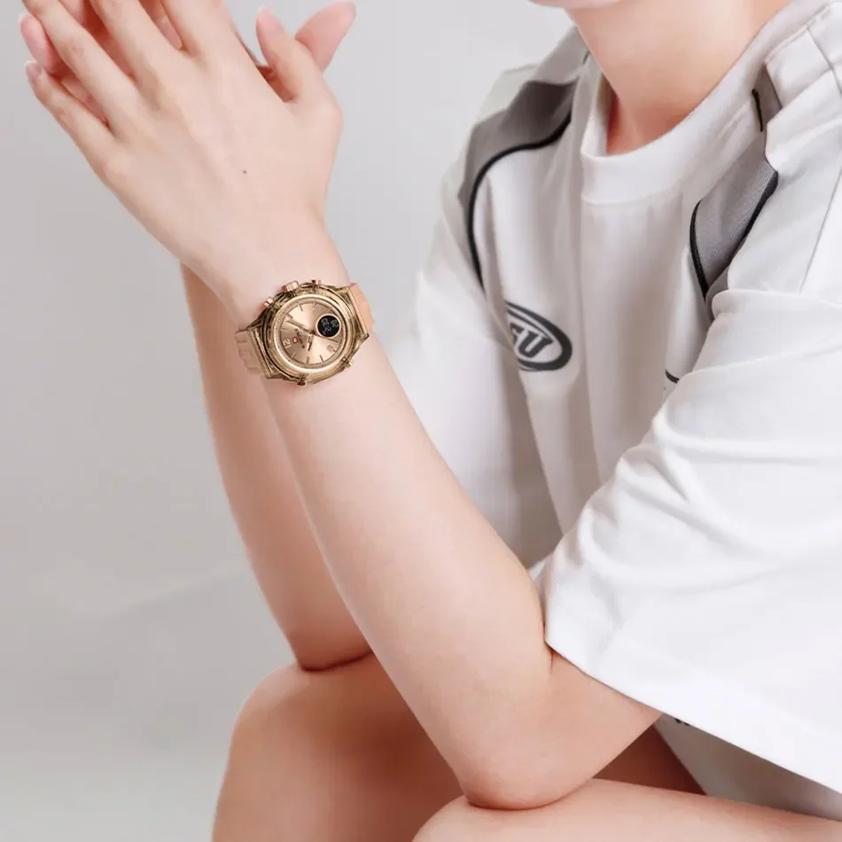 NAVIFORCE NF7109 Quartz Watch  - đánh giá và giá Luxury Watch Black