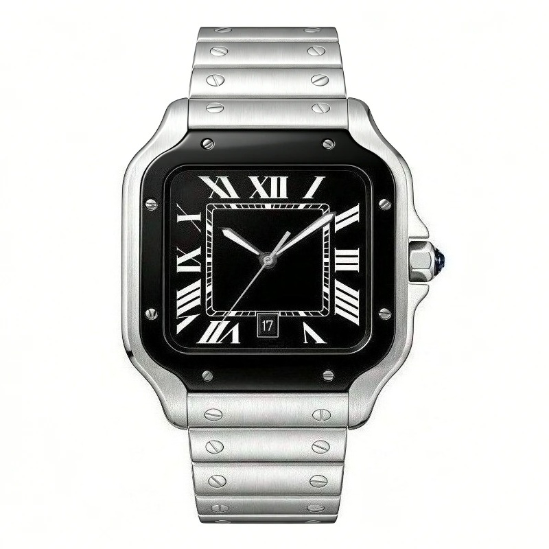 New Luxury Men's Quartz Watch  - đánh giá và giá Luxury Watch Cartier