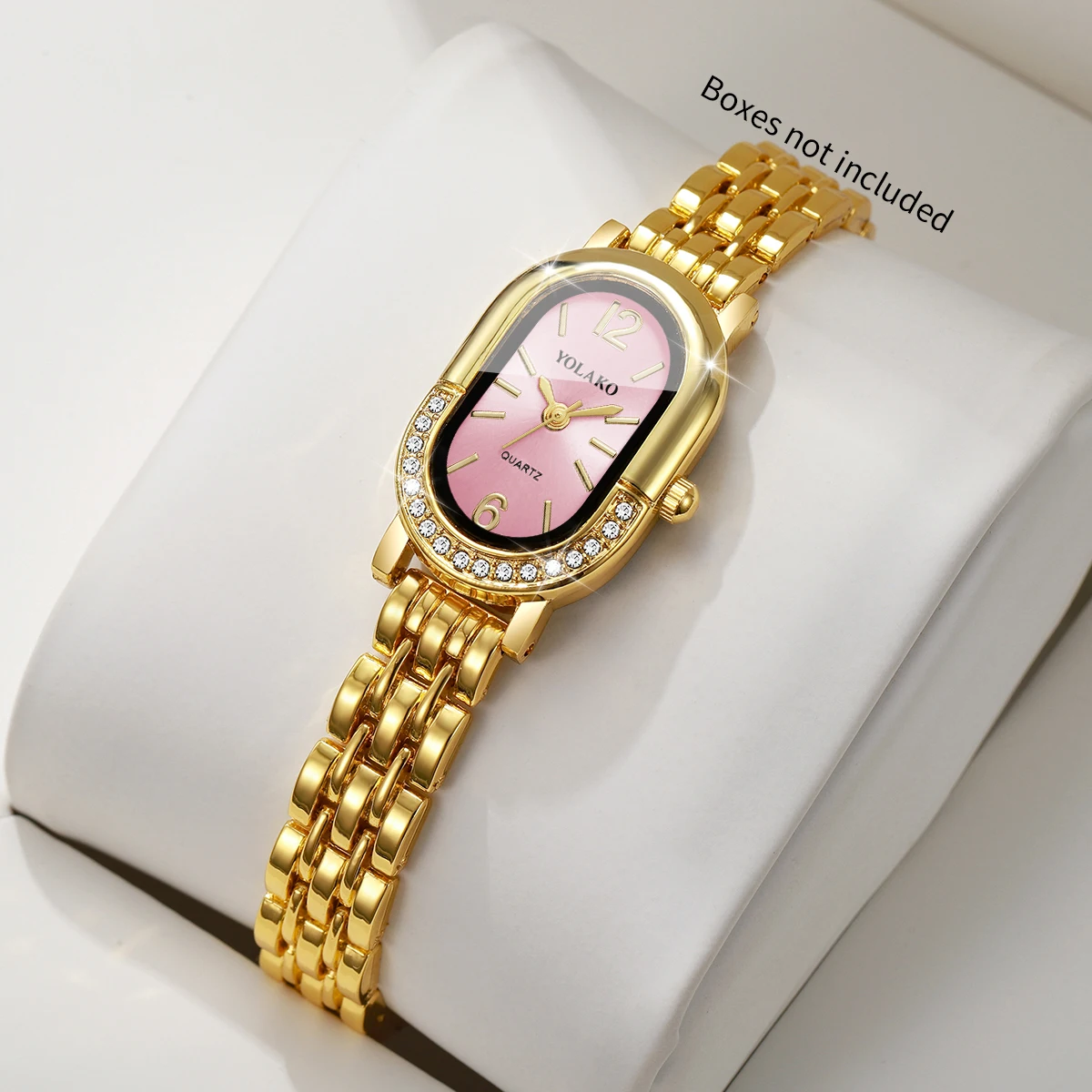 Luxury Rhinestone Women Quartz - đánh giá và giá Lux Watch