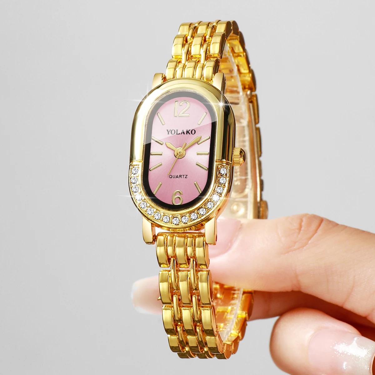 Luxury Rhinestone Women Quartz - đánh giá và giá Lux Watch
