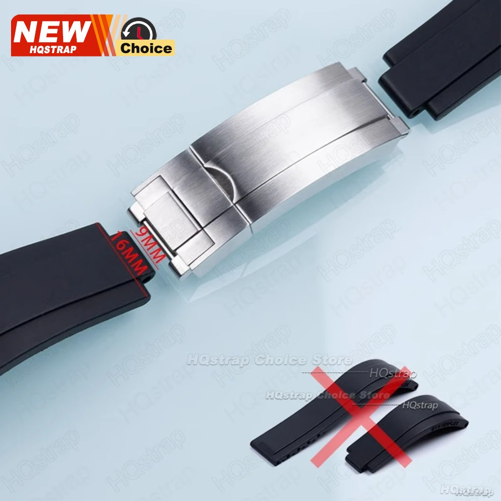 9mmx9mm Folding Buckle for Rol - đánh giá và giá Luxury Watch Black