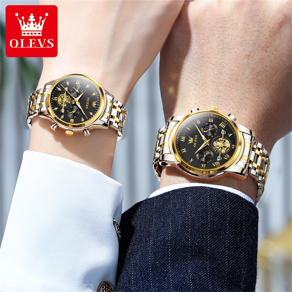 OLEVS Quartz Couple Watch Luxu - đánh giá và giá Luxury Watch Zone