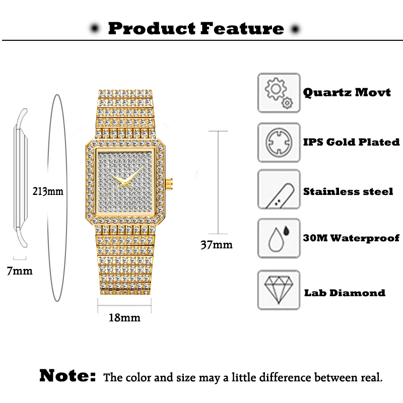 MISSFOX Kim Cương Cho Phụ Nữ C - đánh giá và giá Lux Watch
