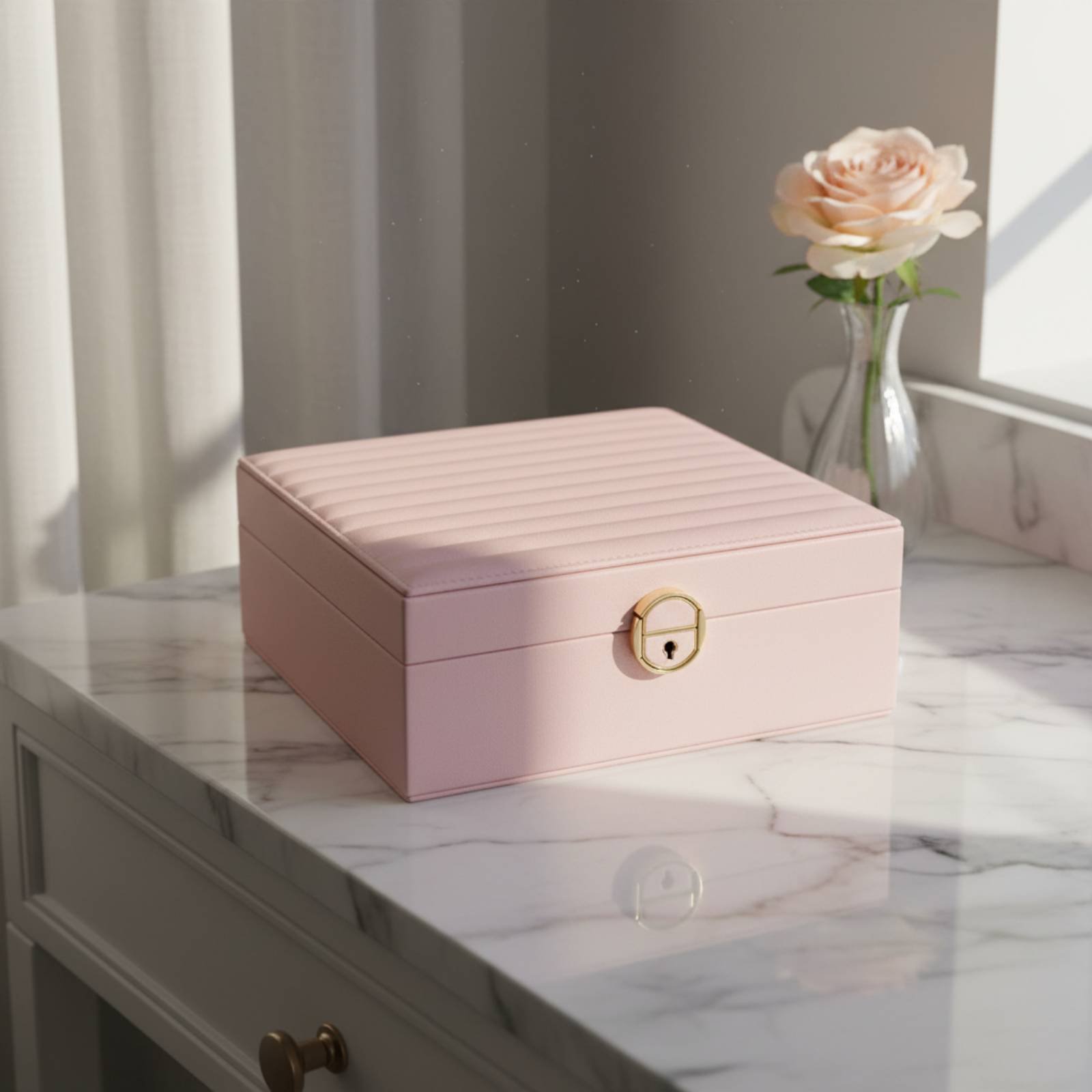 Multi-Tier Jewelry Box Soft Lu - đánh giá và giá Luxury Watch Tier
