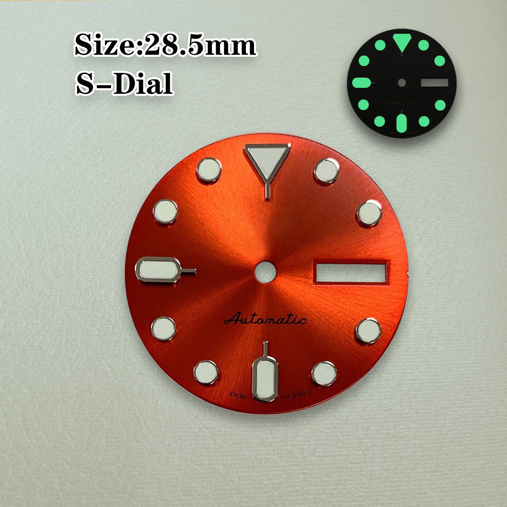 S Dial 28.5mm SK007 Logo Dial  - đánh giá và giá Luxury Watch With Green Dial