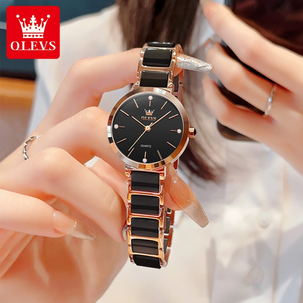 OLEVS Women Watch 5877 Luxury  - đánh giá và giá Lux Watch