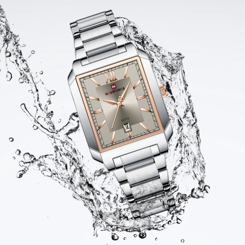 NAVIFOECR Fashion Casual Women - đánh giá và giá Luxury Watch Black