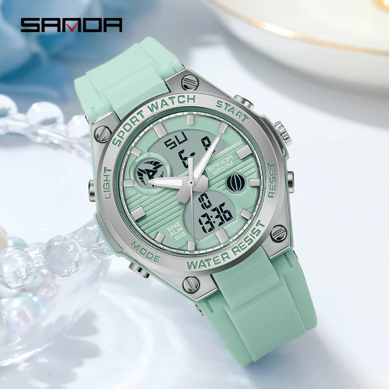 SANDA Brand G Style LED Digita - đánh giá và giá Lux Watch