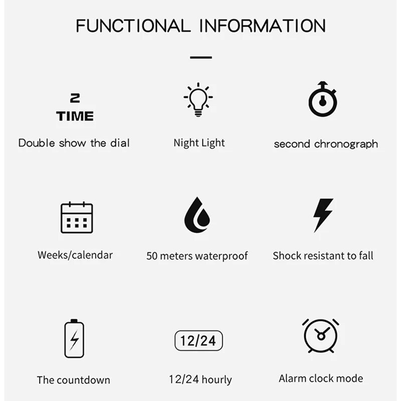 SANDA Brand G Style LED Digita - đánh giá và giá Lux Watch