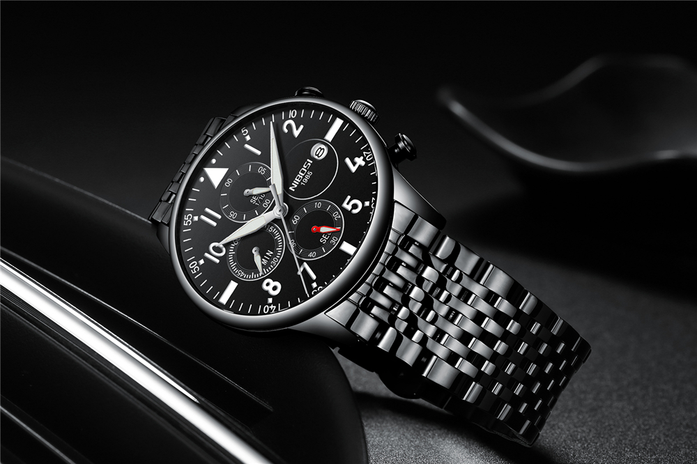 NIBOSI Fashion Mens Watches To - đánh giá và giá Luxury Watch Safe