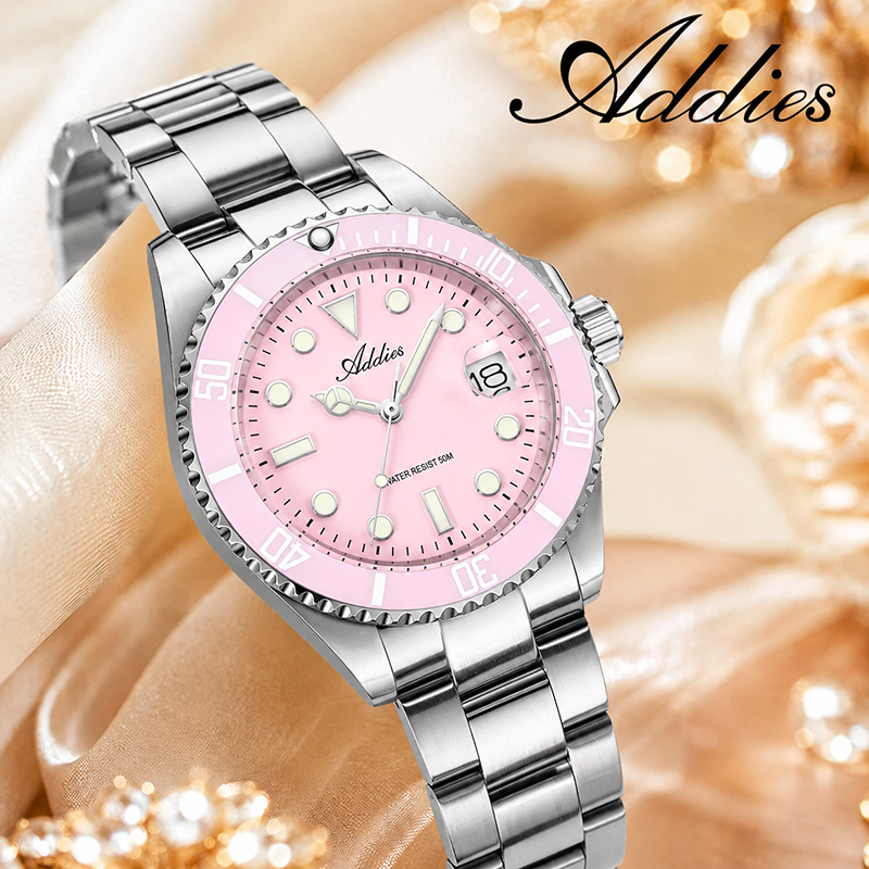 ADDIES 36mm 50m Waterproof Wom - đánh giá và giá Luxury Watch Safe
