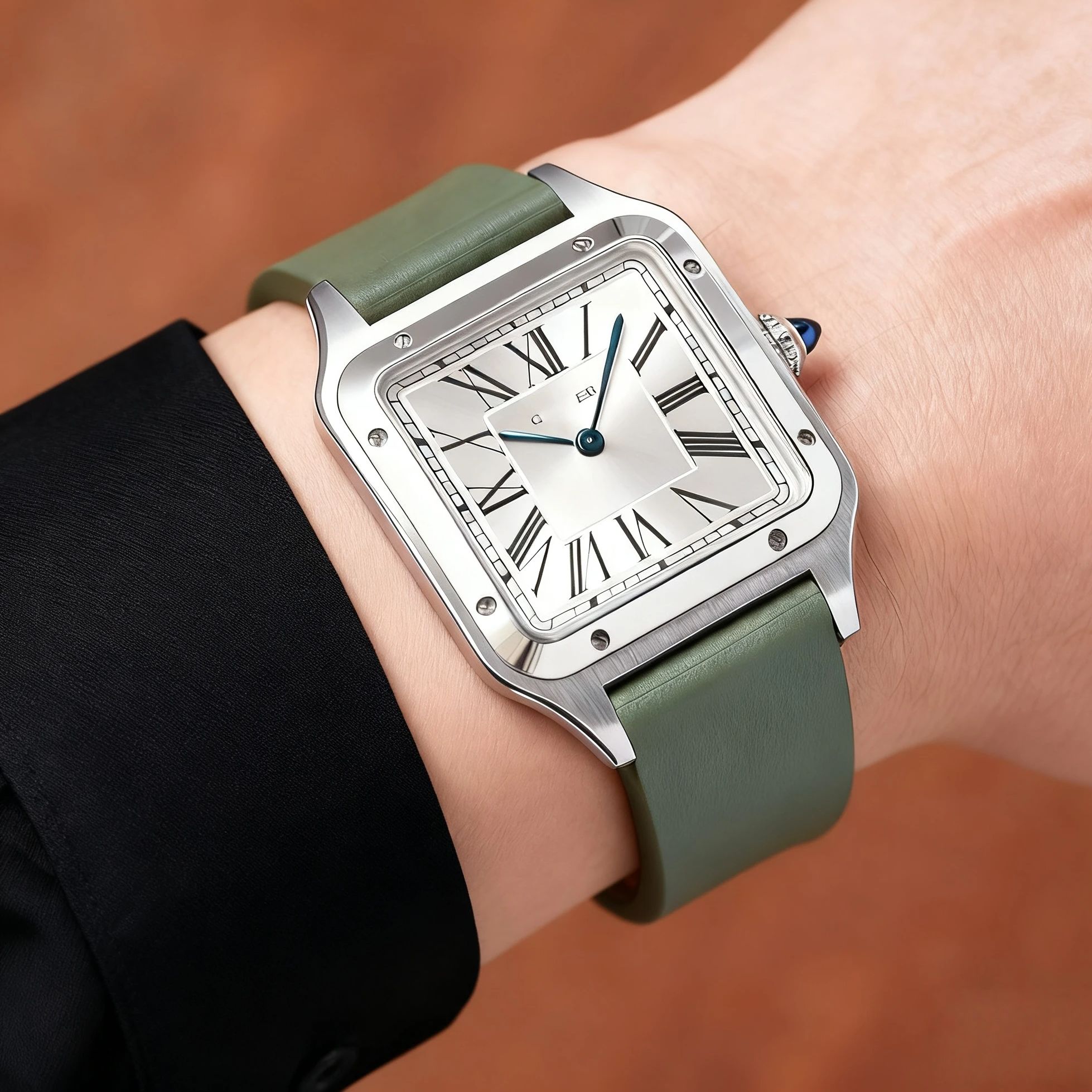 15.5mm 17.5mm Fit for Cartier  - đánh giá và giá Luxury Watch Cartier