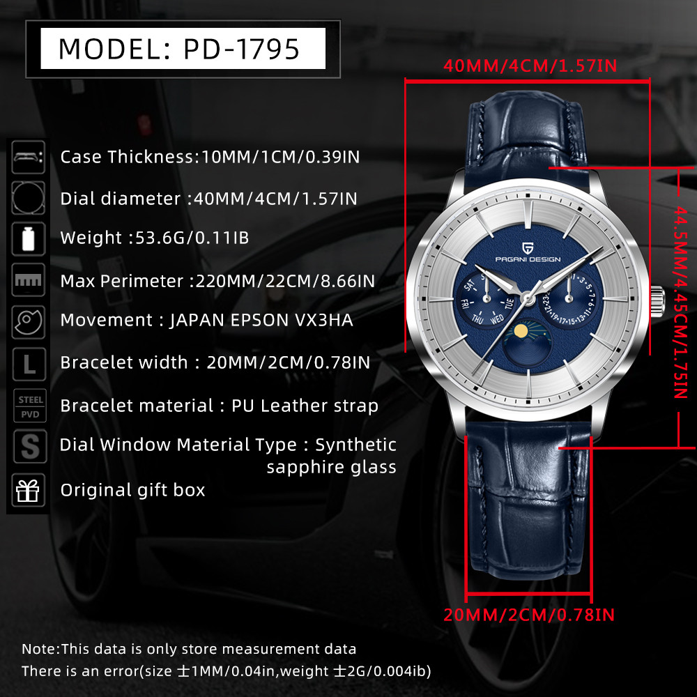 Paganidesign Luxury Quartz Sta - đánh giá và giá Luxury Watch Tier