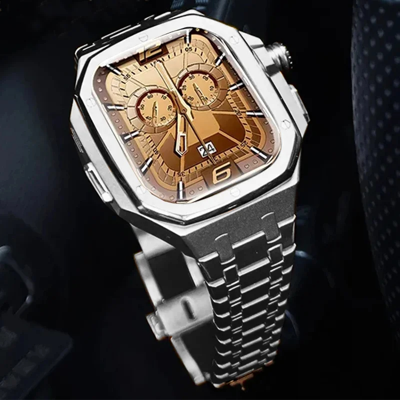 Luxury Stainless Steel Case Mo - đánh giá và giá Luxury Watch Apple