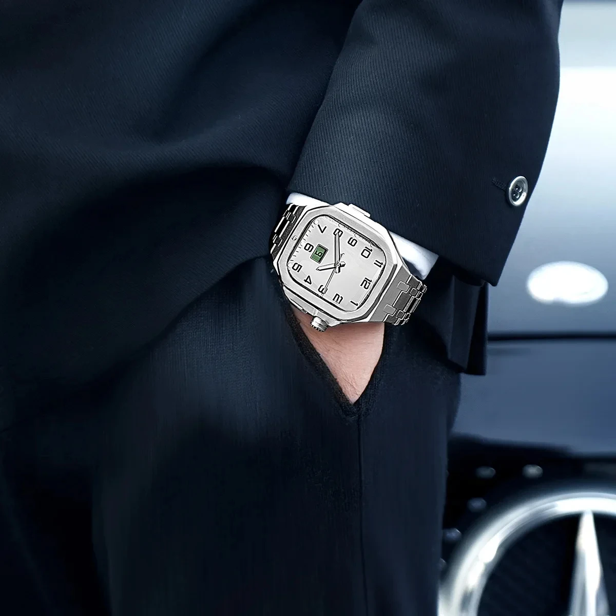 Luxury Stainless Steel Case Mo - đánh giá và giá Luxury Watch Apple
