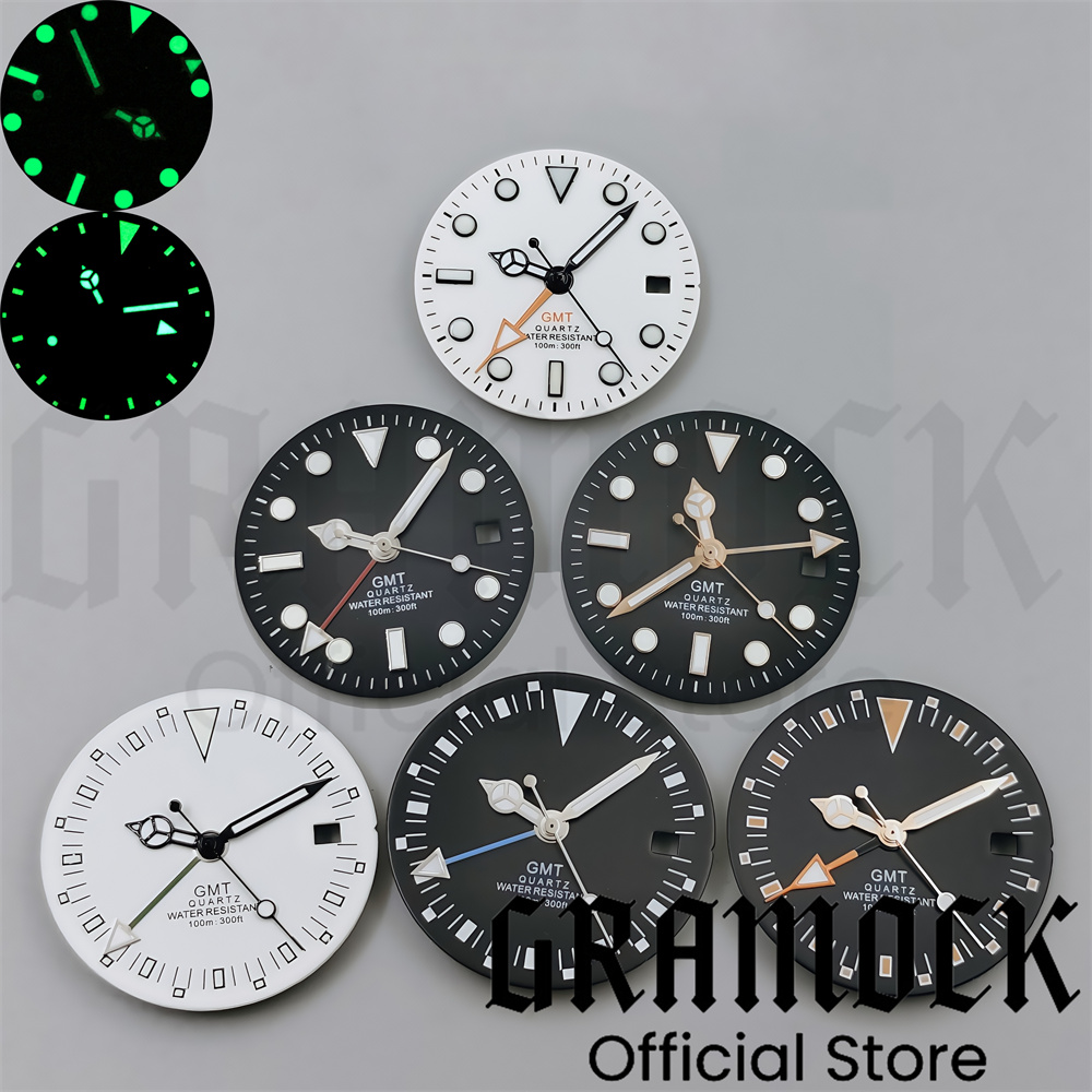 Gramock 29mm 515 Quartz Watch  - đánh giá và giá Luxury Watch With Green Dial
