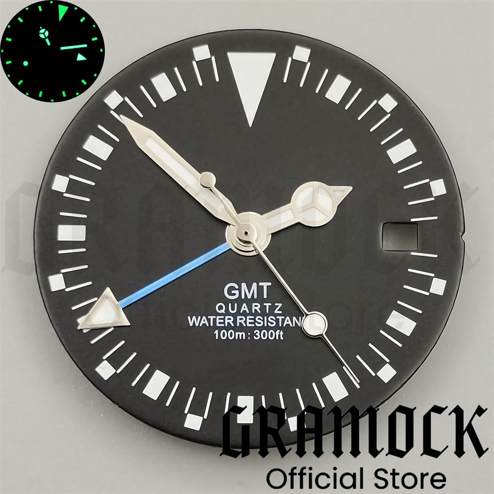 Gramock 29mm 515 Quartz Watch  - đánh giá và giá Luxury Watch With Green Dial