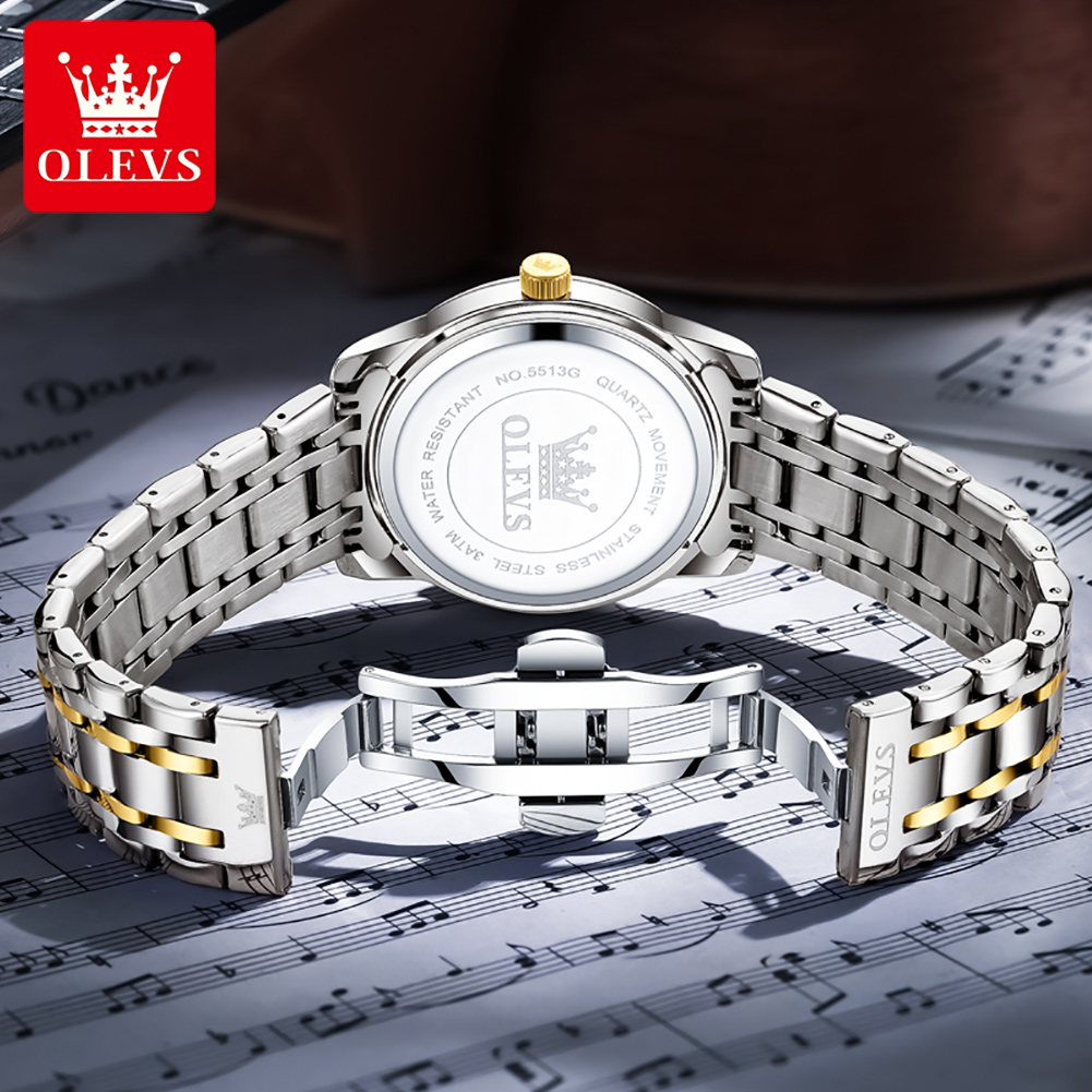 OLEVS Brand Fashion men's watc - đánh giá và giá Luxury Watch Magazine