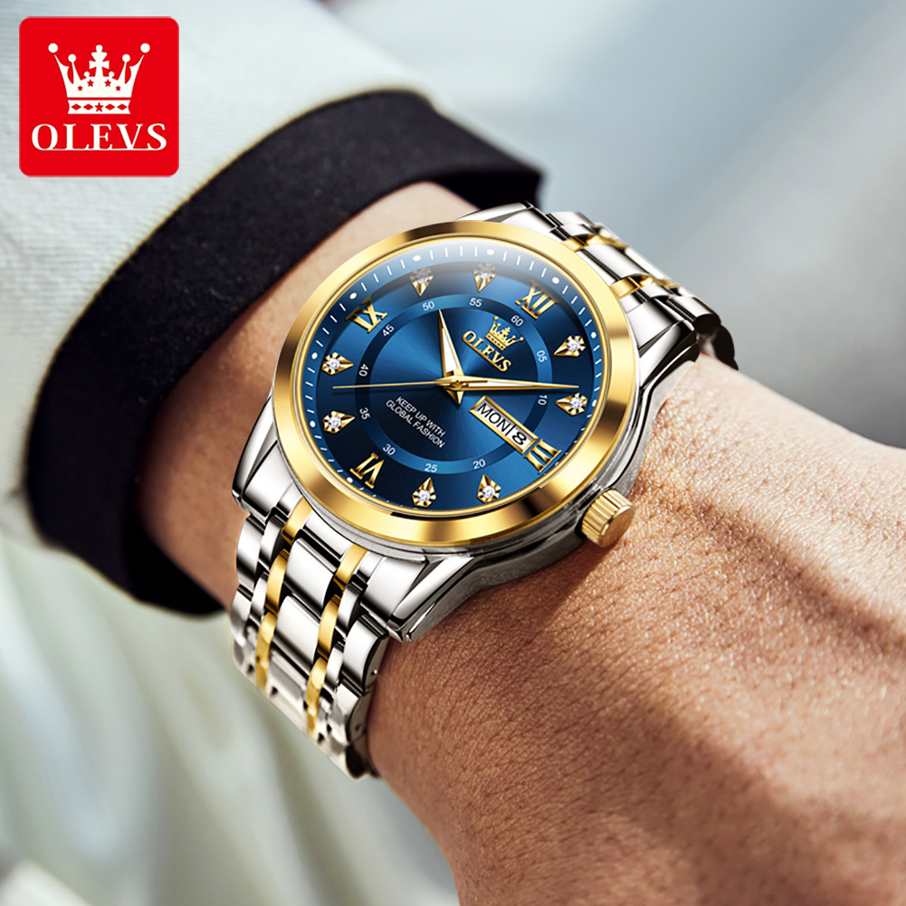 OLEVS Brand Fashion men's watc - đánh giá và giá Luxury Watch Magazine