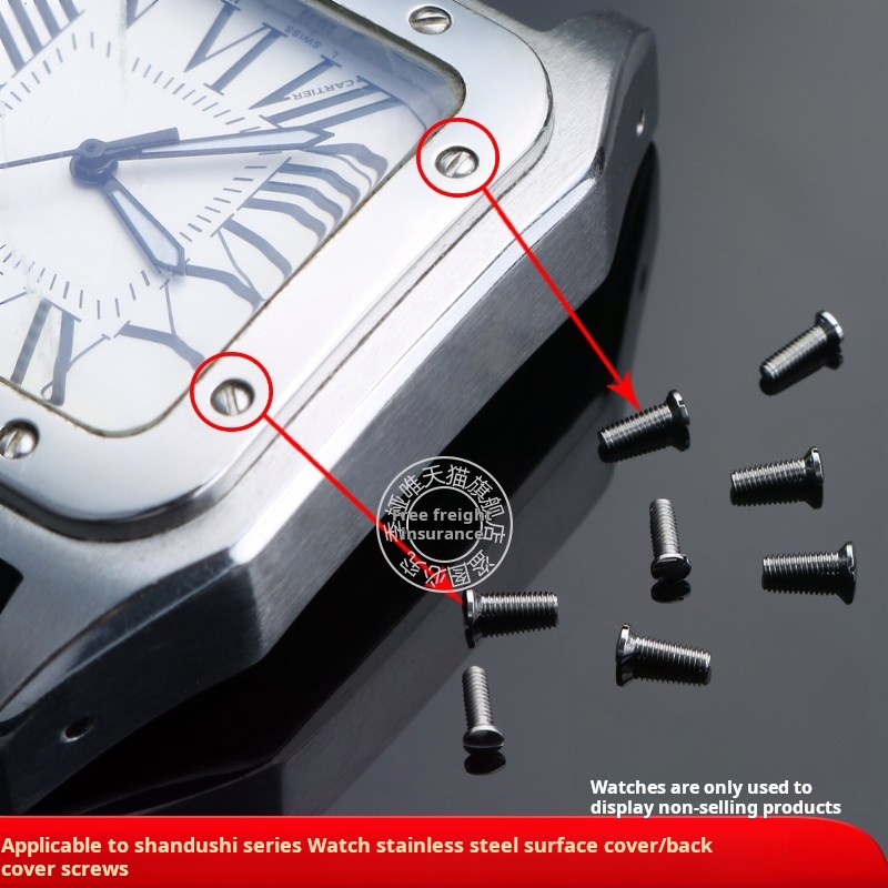 Solid Stainless steel Screw Fo - đánh giá và giá Luxury Watch Cartier