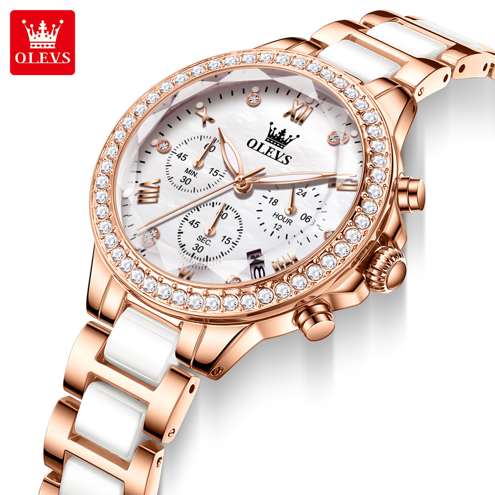 OLEVS 9999 Ladies' Quartz Watc - đánh giá và giá Luxury Watch Zone