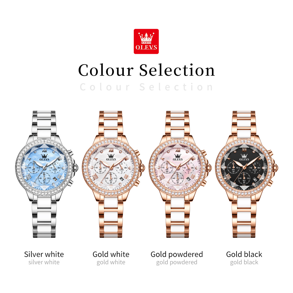 OLEVS 9999 Ladies' Quartz Watc - đánh giá và giá Luxury Watch Zone
