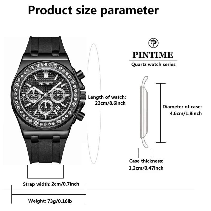 New Women Watch Diamond Bezel  - đánh giá và giá Luxury Watch Black