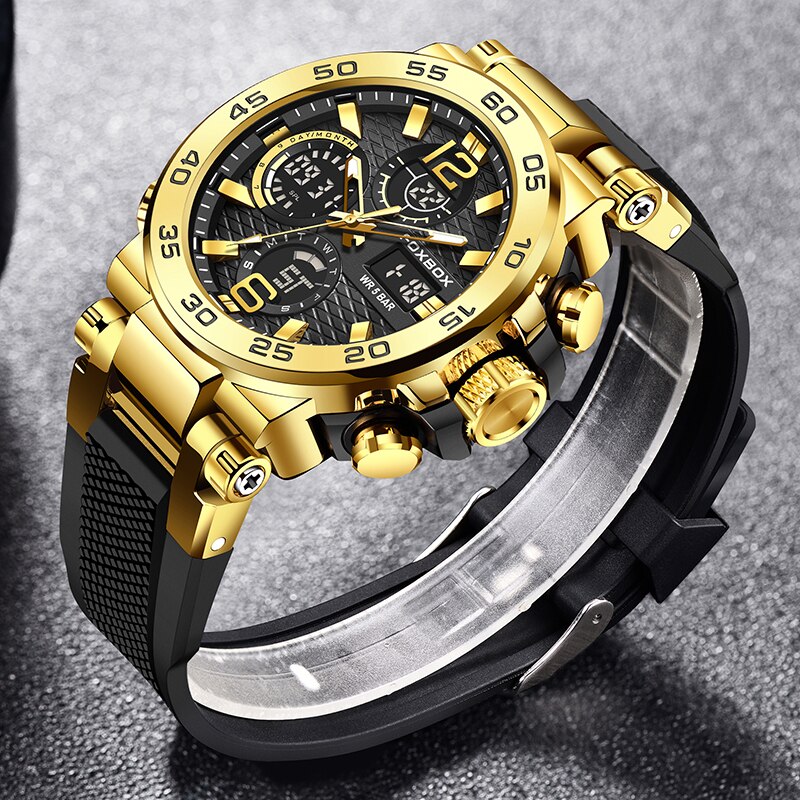 FOXBOX Business Watch Men Fash - đánh giá và giá Luxury Watch Collection Box