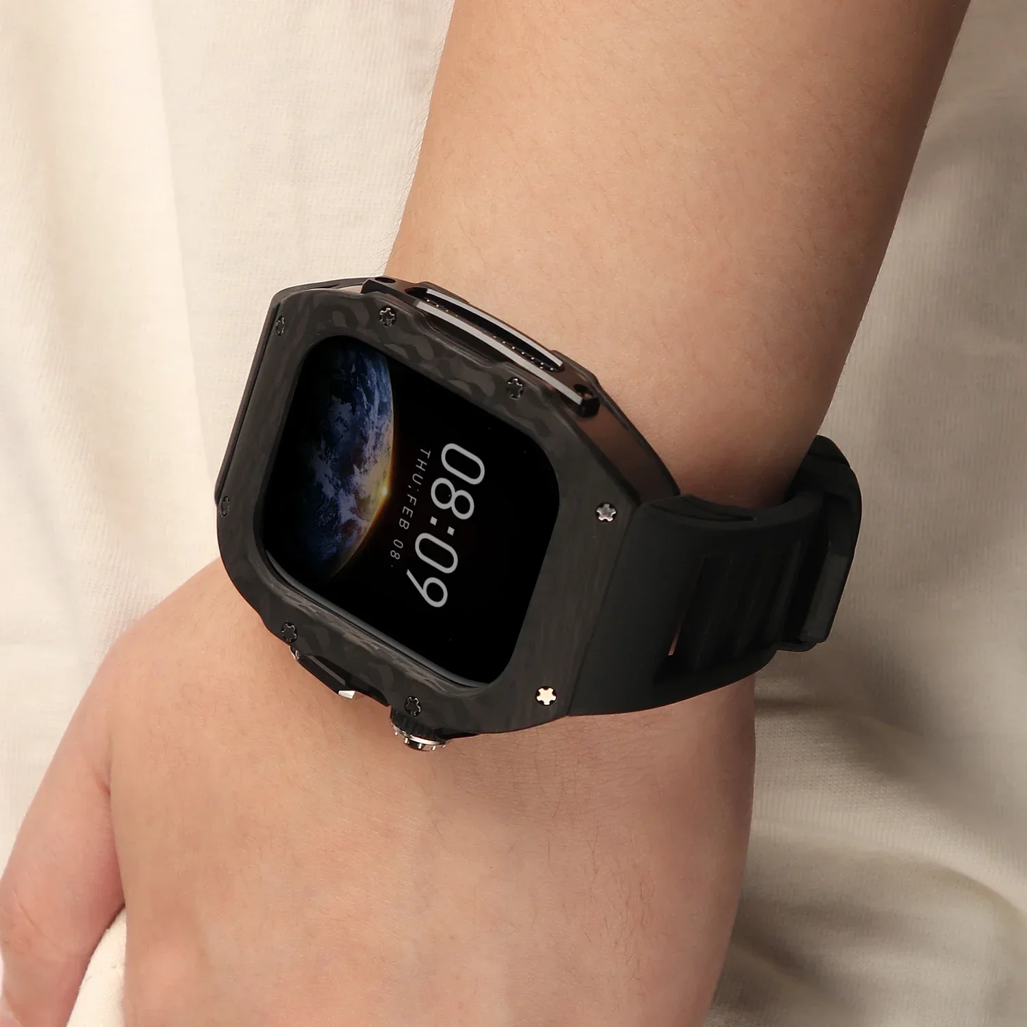 Carbon Fiber Case For Apple Wa - đánh giá và giá Luxury Watch Apple