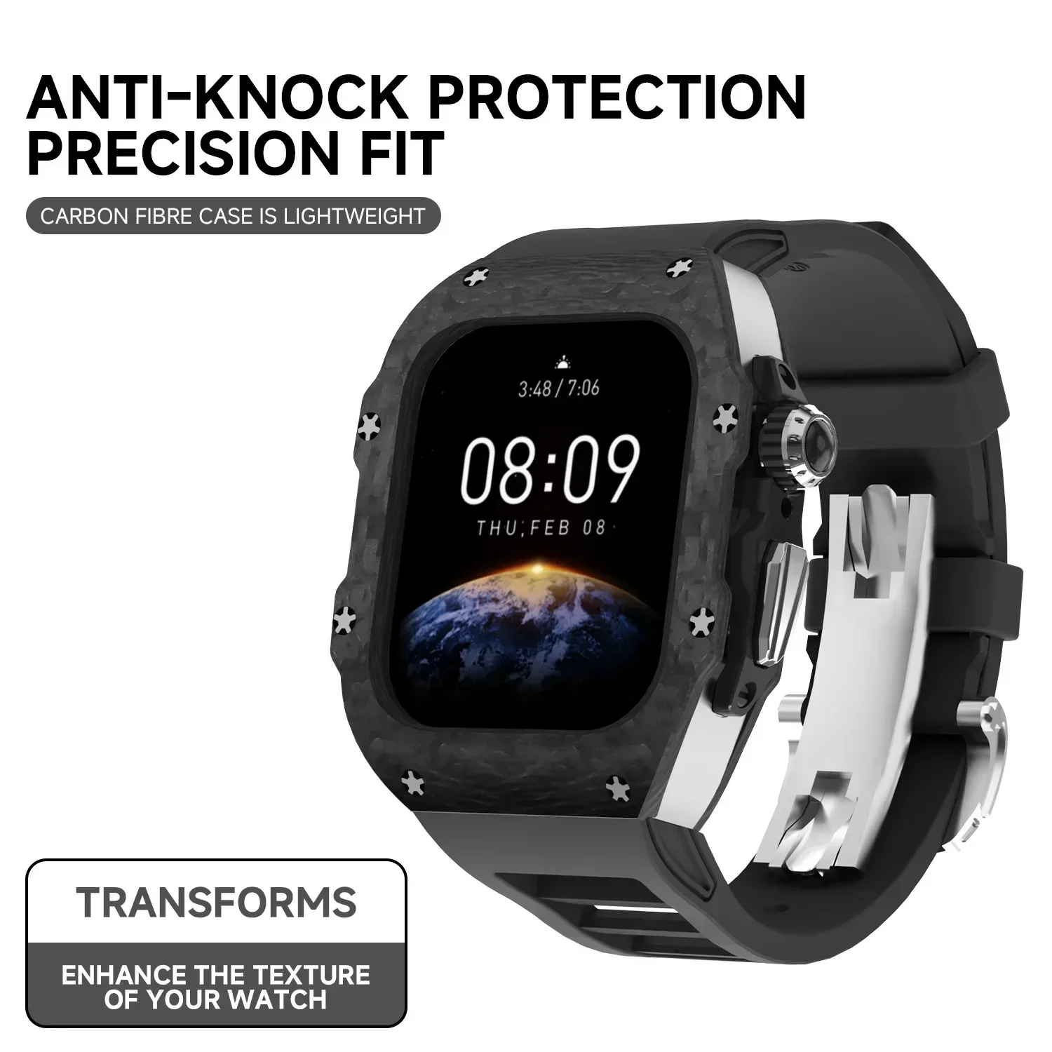 Carbon Fiber Case For Apple Wa - đánh giá và giá Luxury Watch Apple