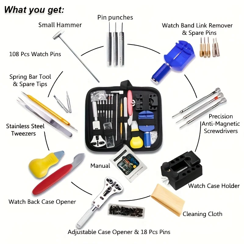147pcs/set Watchmaker Watch Re - đánh giá và giá Luxury Watch Repair