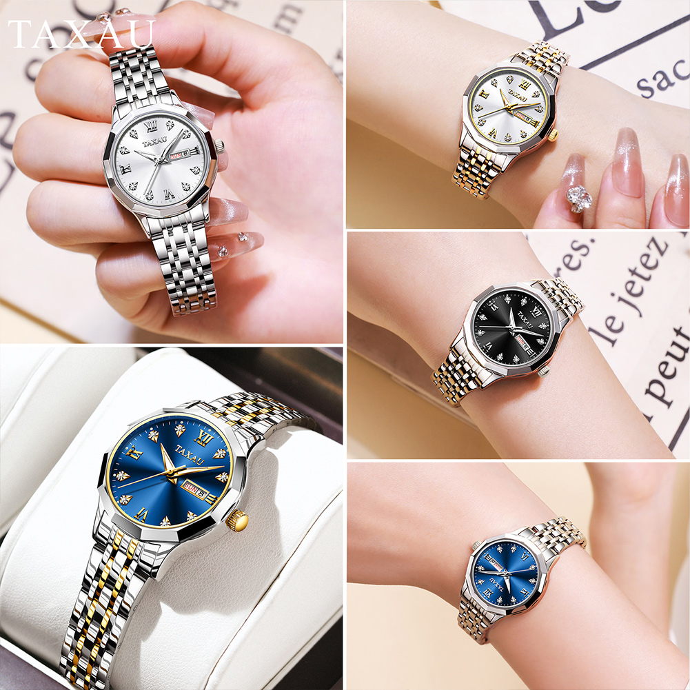 OLEVS Fashion Golden Watch for - đánh giá và giá Lux Watch