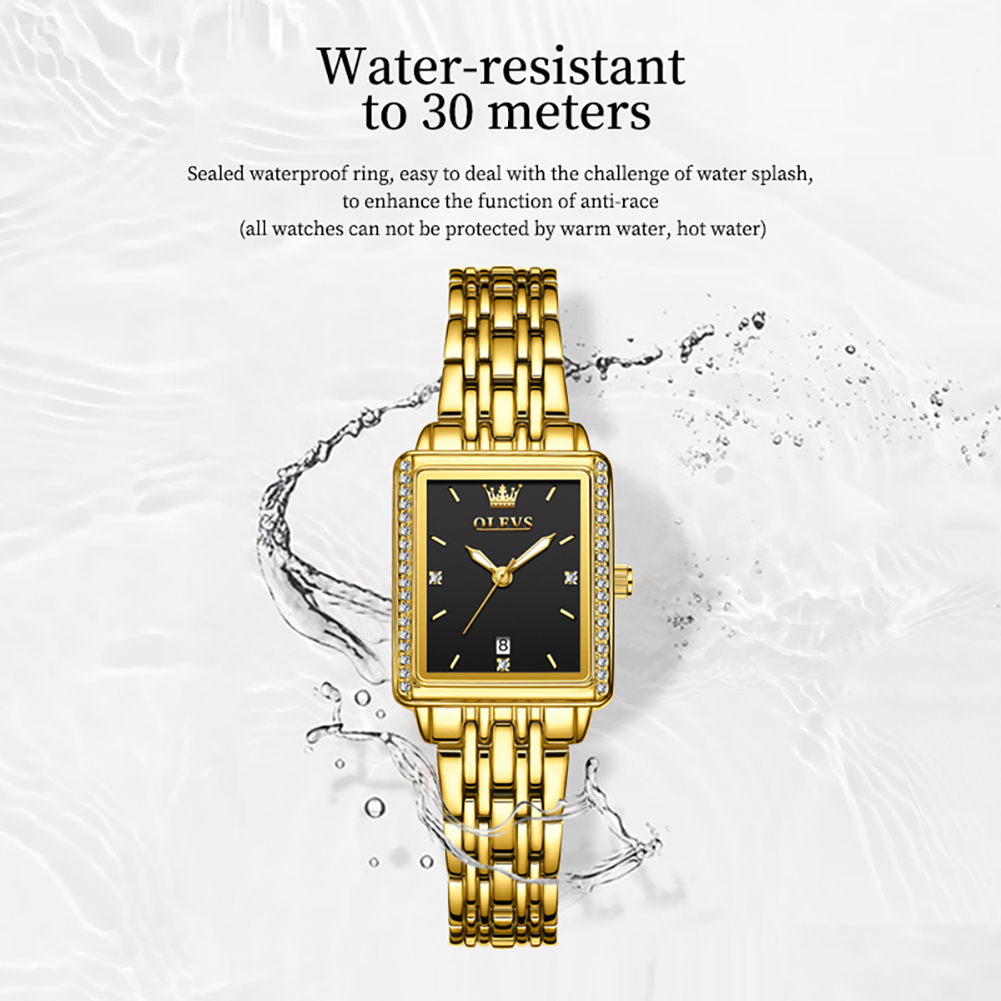 OLEVS 9995 Date Watch for Wome - đánh giá và giá Lux Watch