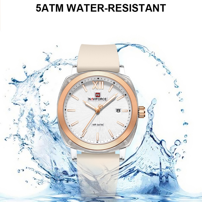 NAVIFORCE Minimalist Style Wom - đánh giá và giá Luxury Watch Black