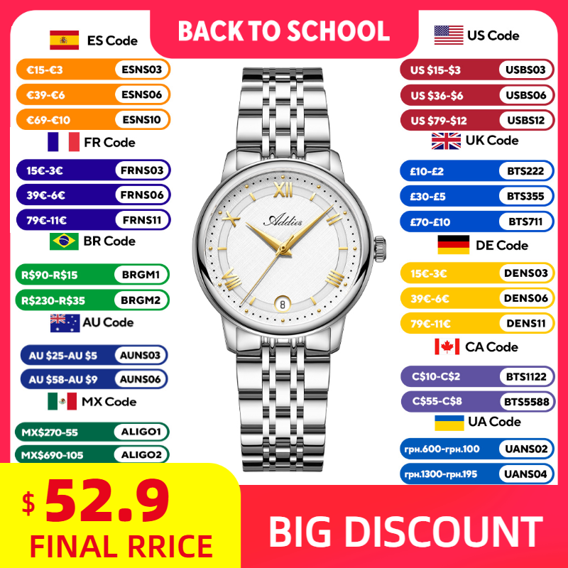ADDIES New Luxury Woman‘s Watc - đánh giá và giá Lux Watch
