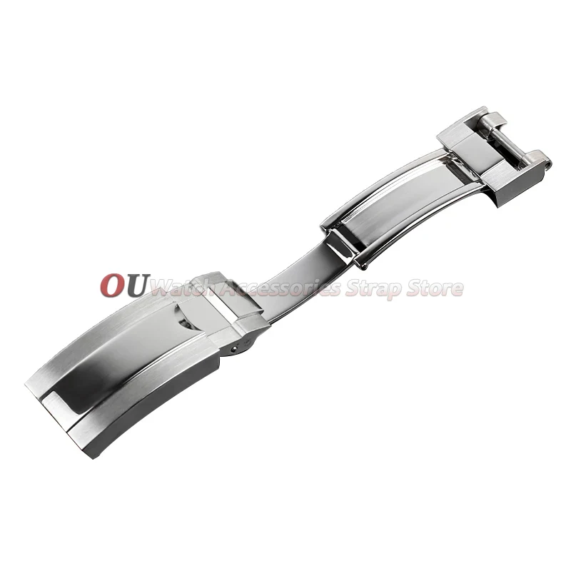 9mmx16mm Stainless Steel Deplo - đánh giá và giá Luxury Watch Black