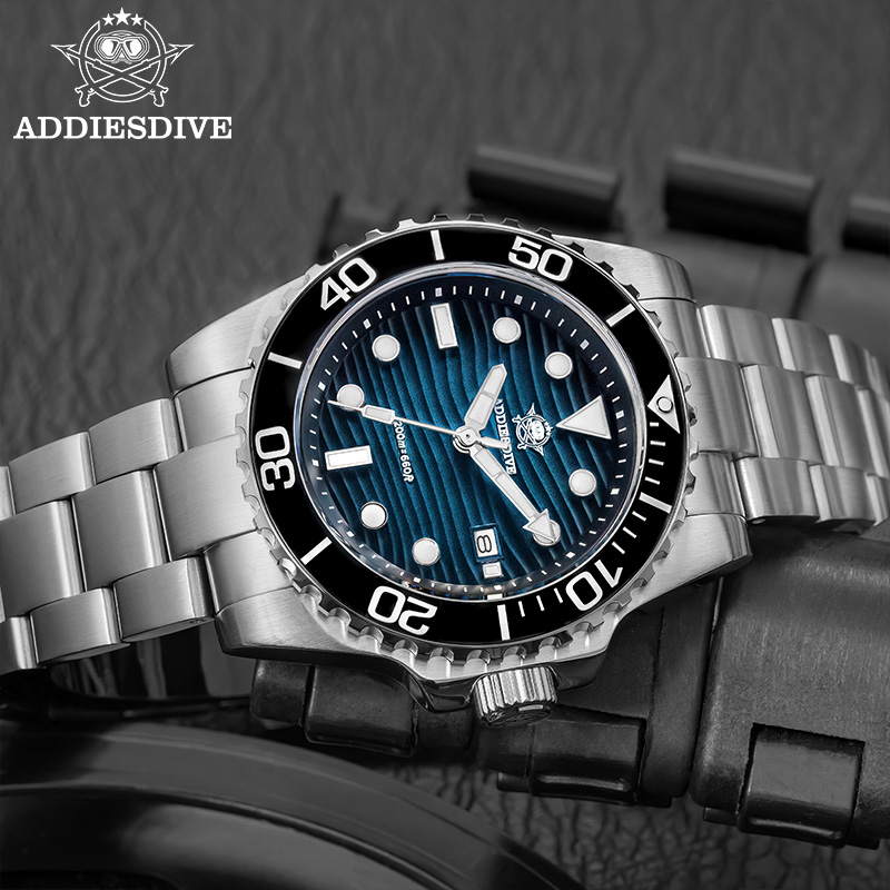 ADDIESDIVE Men's 2115 Quartz W - đánh giá và giá Luxury Watch Safe