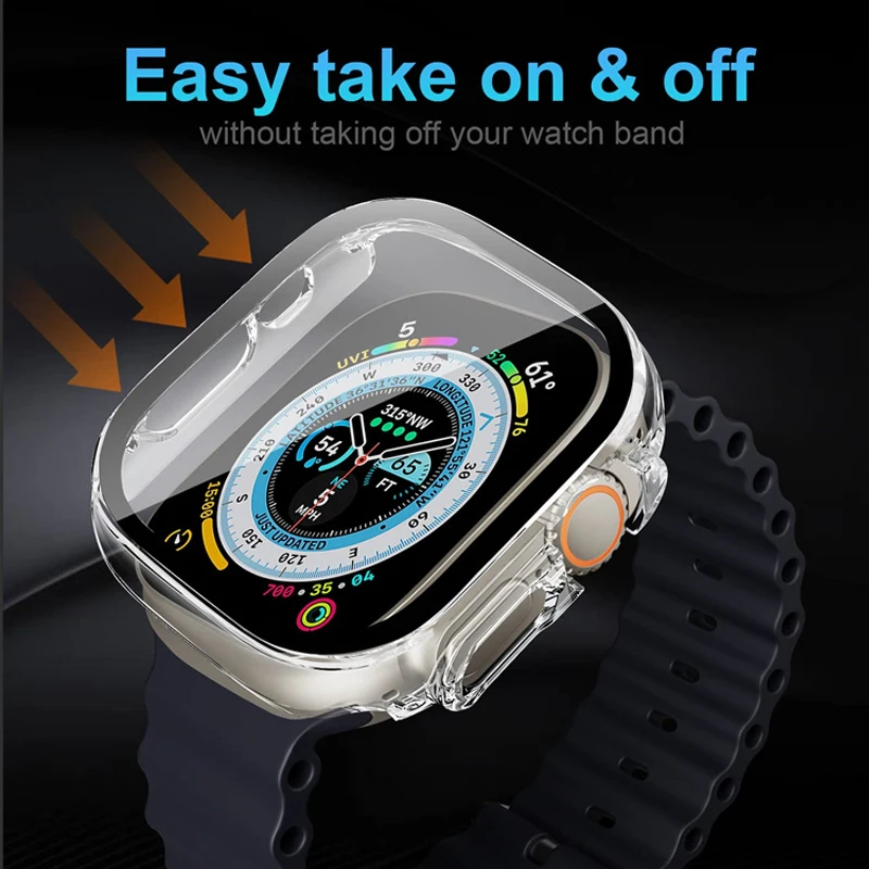 Glass+case For Apple Watch Ult - đánh giá và giá Luxury Watch Apple