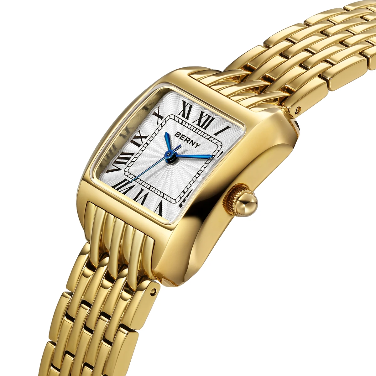 BERNY Square Gold Watch For Wo - đánh giá và giá Luxury Watch Cartier